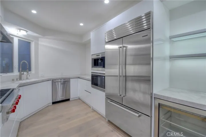 Kitchen features top-of-the-line appliances