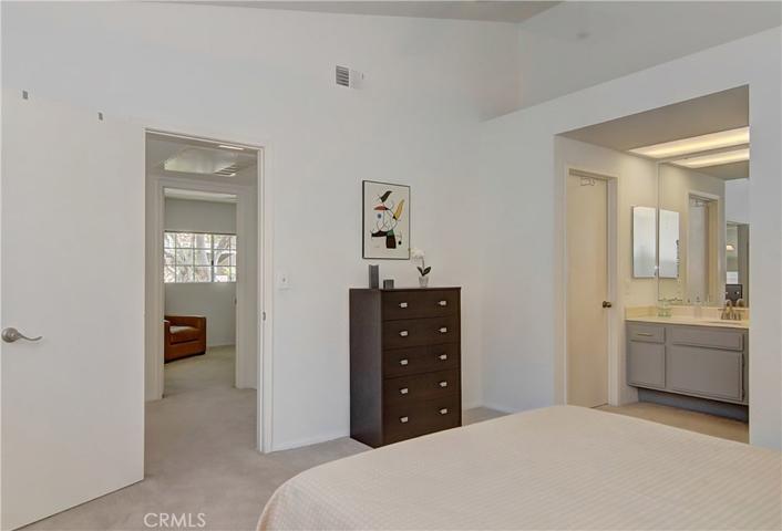 Five star suite with separate dressing area and walk-in closet.