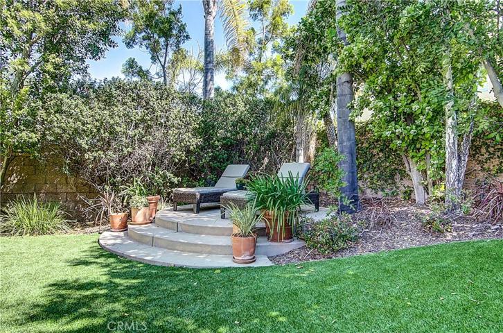 This raised terrace is the perfect place to watch the action...just far enough away...for quiet conversations or sunbathing too!