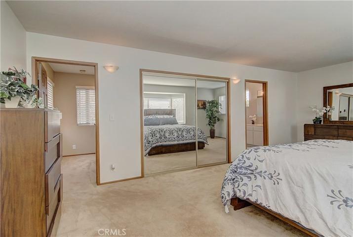 Secluded upstairs master retreat with nothing else on the 2nd floor...just the perfect spot to end and begin each day.