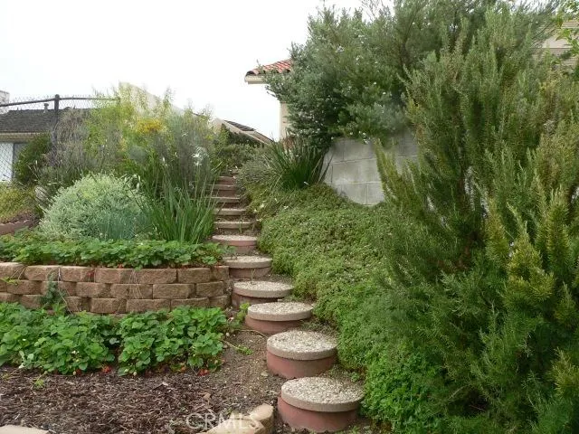 The garden is ready to furnish fresh vegetables and herbs for your dining enjoyment.