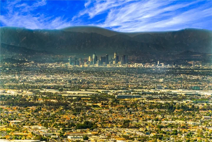 You can see the Getty, the Hollywood Sign and Griffith Observatory on a clear day!