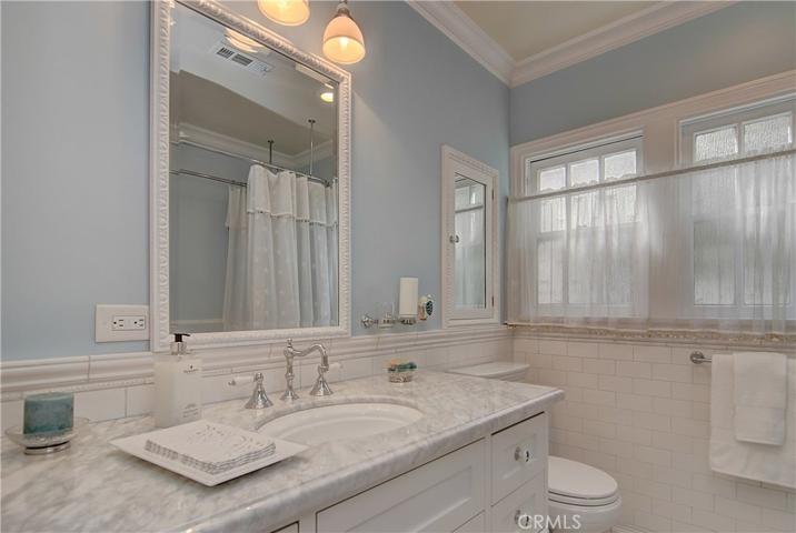 Guest bath is more perfection...quality and details most of us only dream of...
