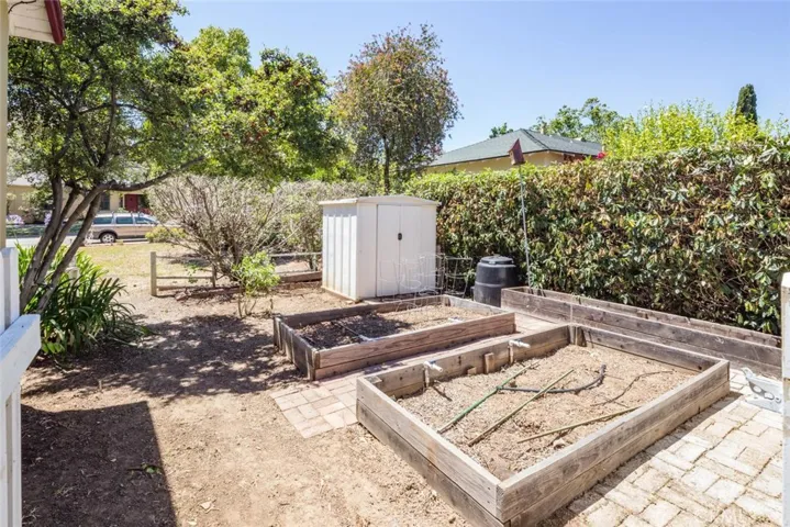 Raised Beds in yard