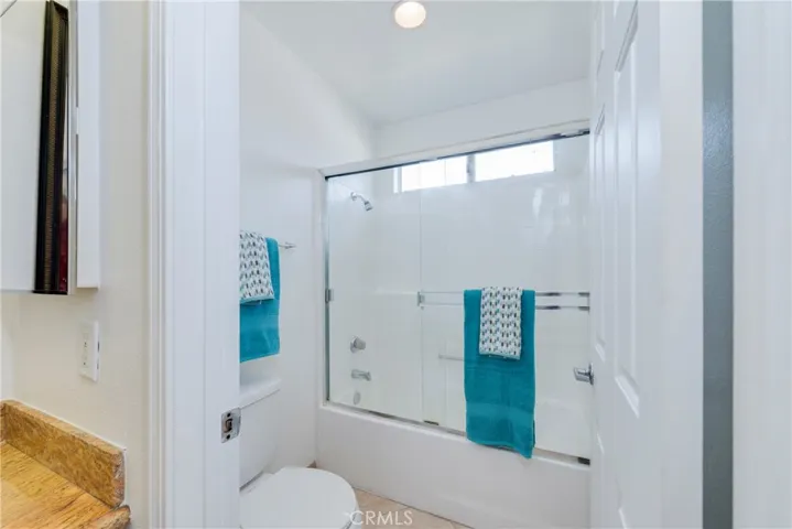 Bathroom two has a tub/shower combination and a NEW toilet.