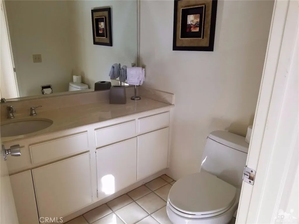 Powder bathroom.