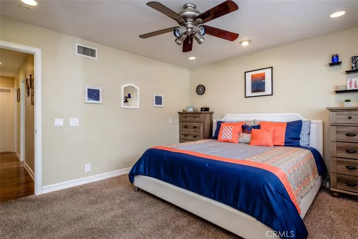 Another view of the large master bedroom.