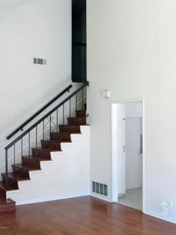 Stairs from living room