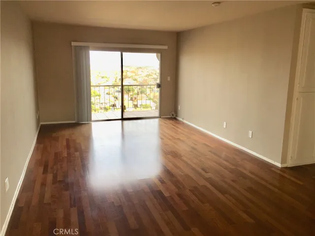 Gleaming wood floors