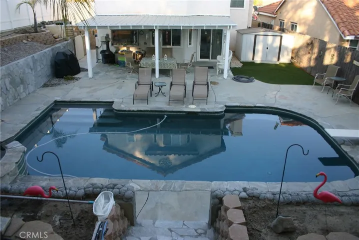 Salt Water Pool with Pebble Tech