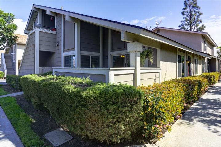 This Downstairs Corner Unit boasts the BIGGEST PATIO of all plans, and Makes a Great Statement from the street.