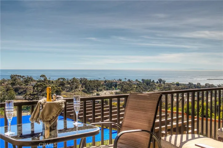 Breathtaking pano ocean views of Dana Pt. Harbor, San Clemente Island and down the coast from master bedroom balcony!!!