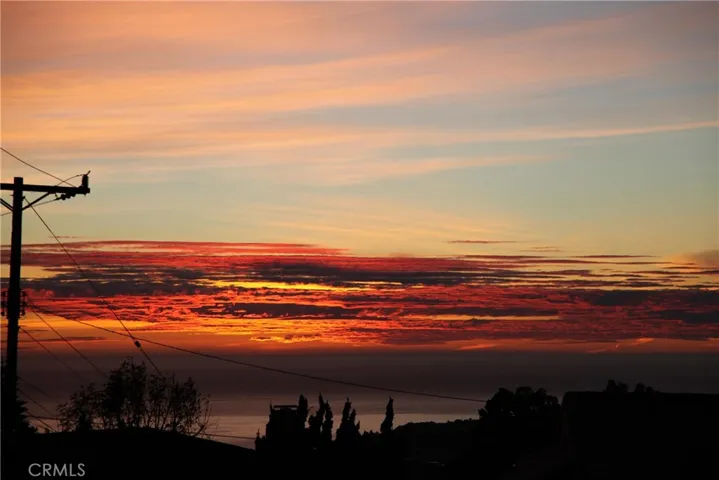 Captivating skies at sunset