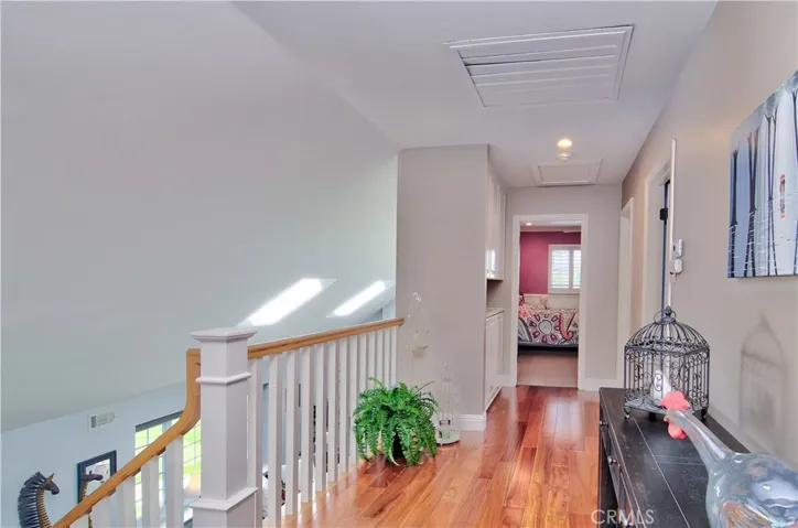 Upstairs Gallery is the perfect transtion between the upstairs rooms...more storage too!
