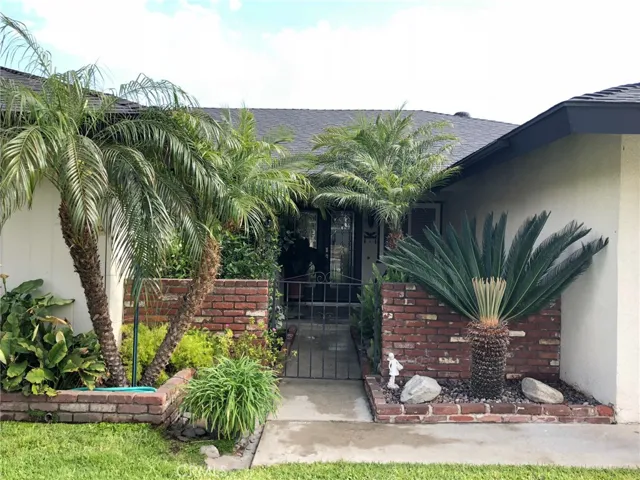 Gated Entrance & Front Porch