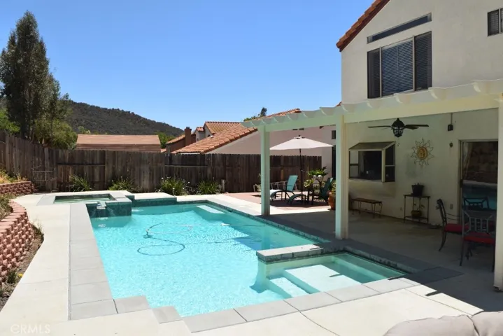 Sparkling pool/spa home