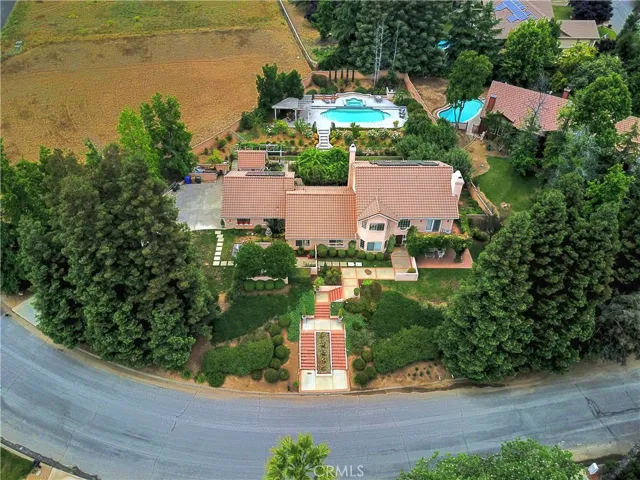 Gorgeous view from above of this enchanting Country French estate!