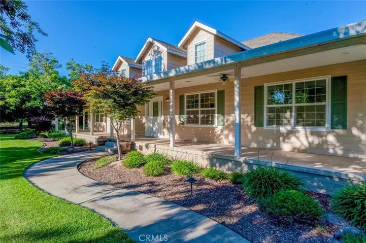 Beautiful entryway, imagine sitting on your wrap around front porch.