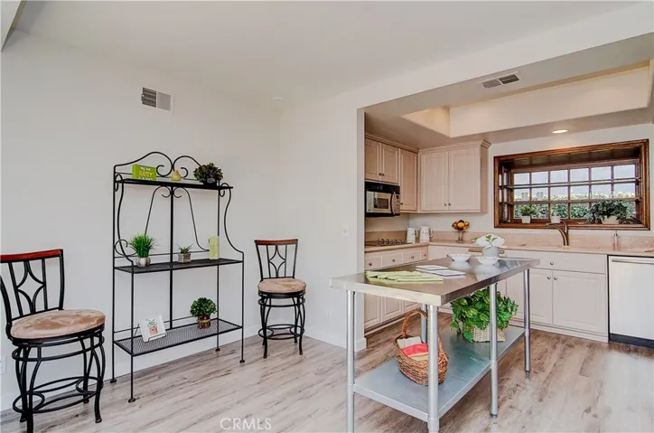 There are so many options with all of the space in this awesome kitchen.