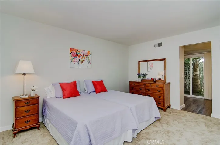 Master suite has plenty of room for king size bed and large scale furniture.