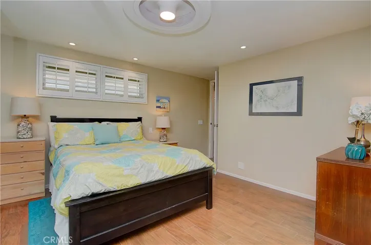 Master bedroom is located in separate wing, and is a wonderful getaway...