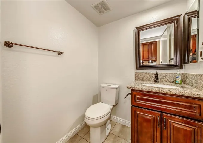 Half bathroom down stairs