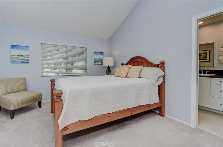 Master bedroom suite has plenty of room for many furniture options, plus beautiful bath and huge walk-in closet.