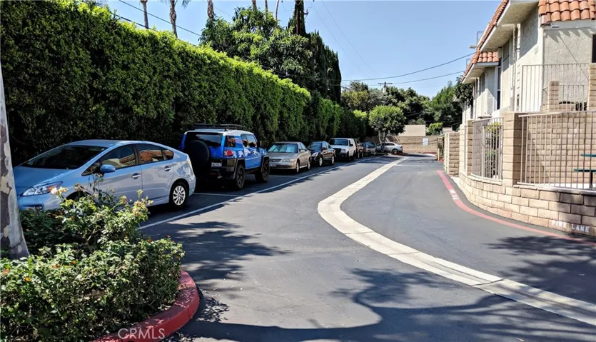 Parking Spaces at the back