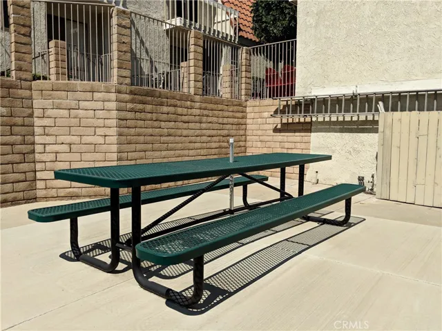 Gated picnic area