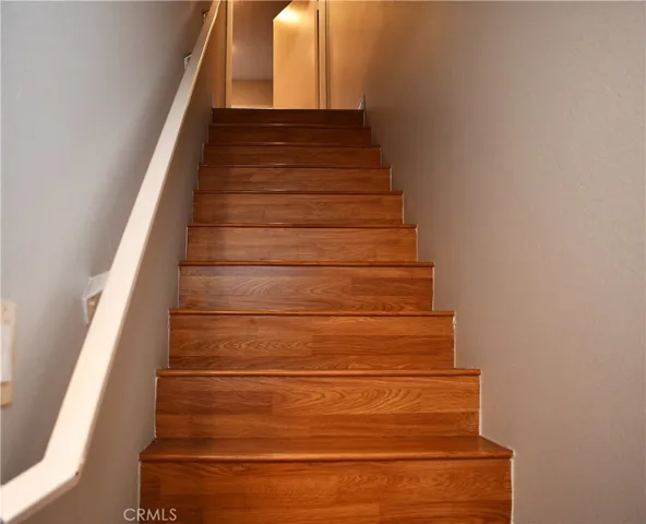 Stairs to the 2 Bedroom Suites