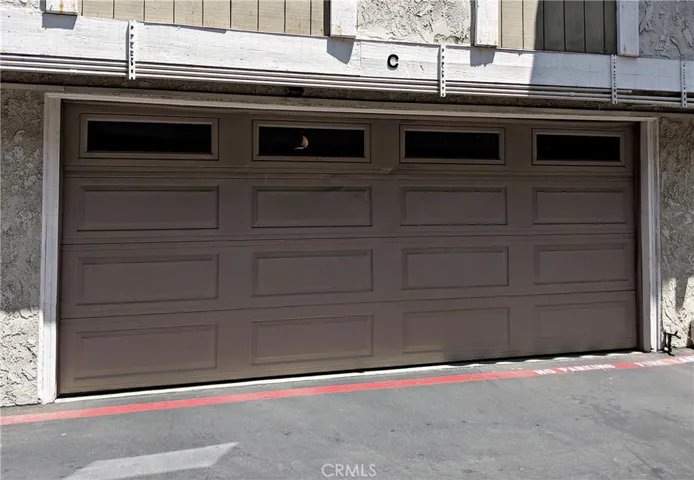 Double Car Garage from the outside