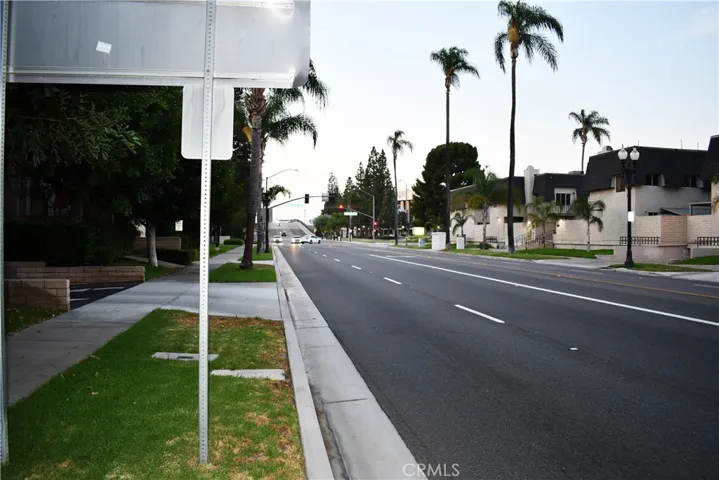 Broadway, facing north
