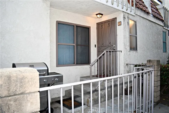 Front of Town Home