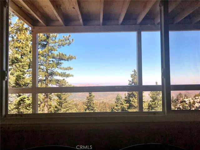 VIEW FROM DINING AREA WINDOW