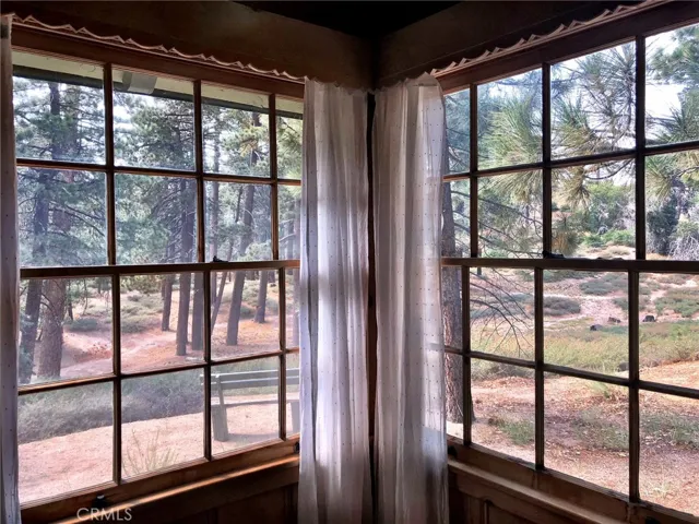 VIEW FROM REAR LIVING ROOM WINDOWS