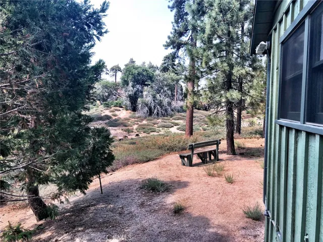 VIEW FROM REAR LOT