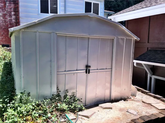 STORAGE SHED AT MAIN HOUSE