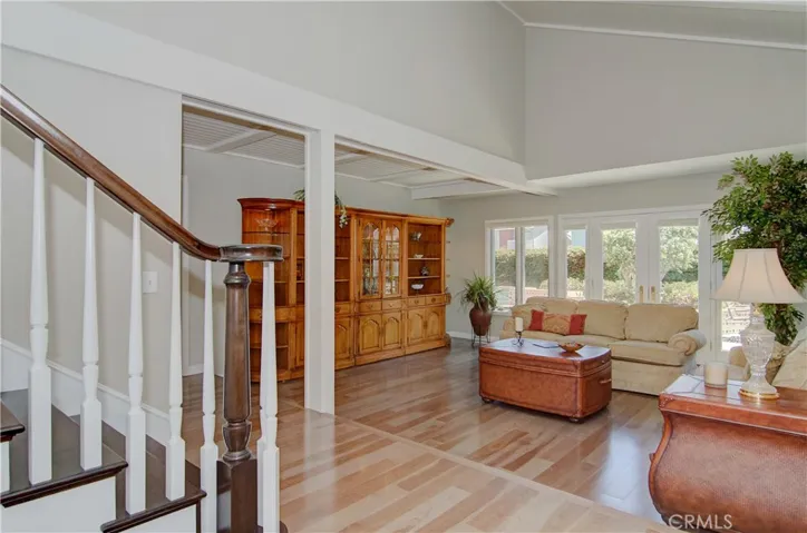 Grand entry foyer welcomes you to this contemporary, open floor plan.