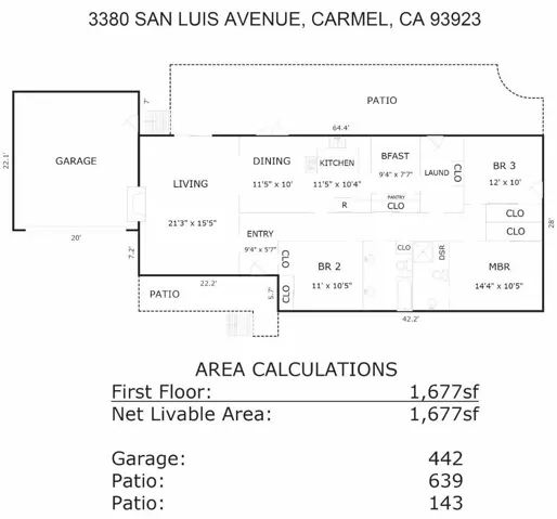3380 San Luis Avenue, Carmel, California 93923
