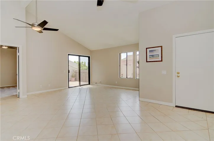 Plenty of room for any furniture arrangement...easy care flooring too.