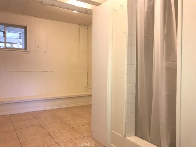 Lower level bath