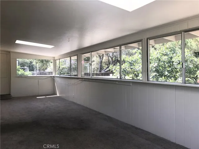 Enclosed patio
