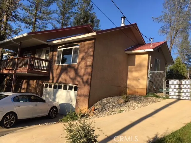 Side view of home.