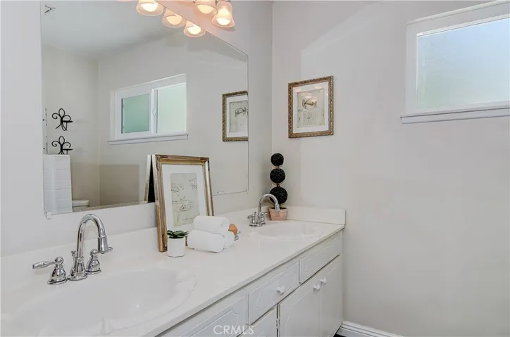 Brand new fixtures and tasteful decor.