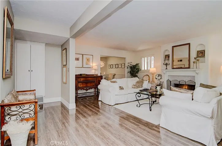 As soon as you enter...you feel at home...large living room can accommodate many furnishing arrangements...cozy fireplace too...
