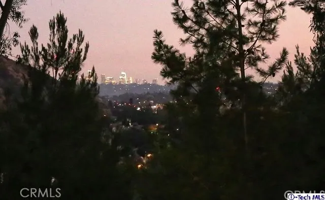 Evening view of Downtown LA