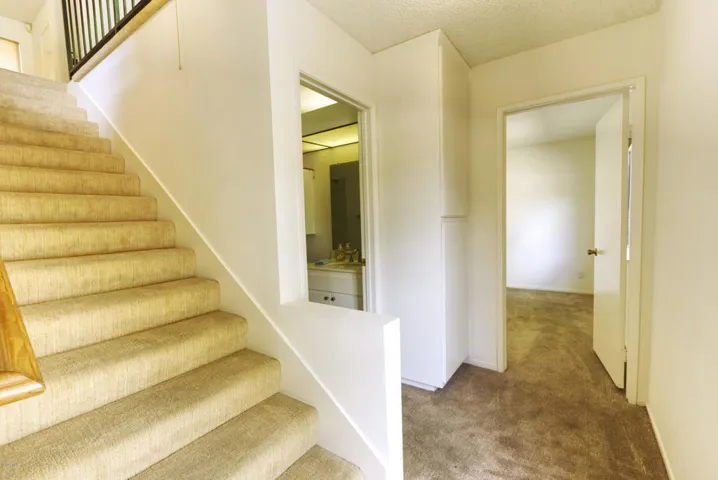 bottom of stairs