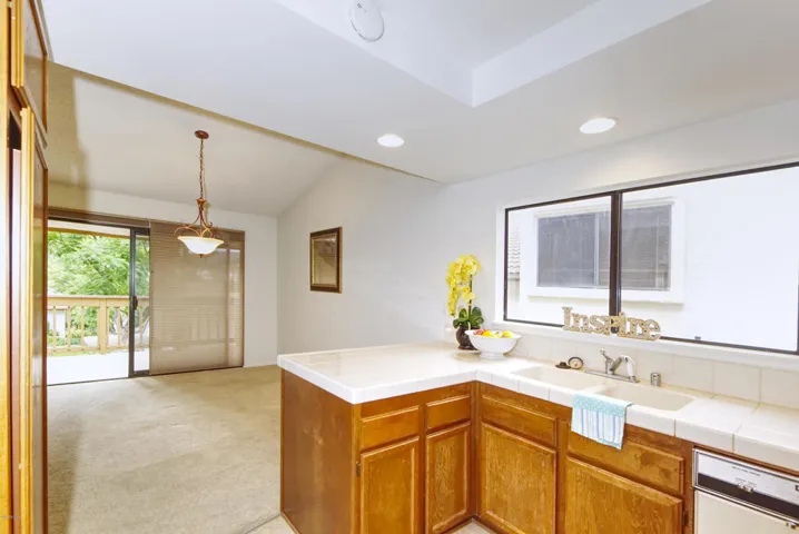in kitchen