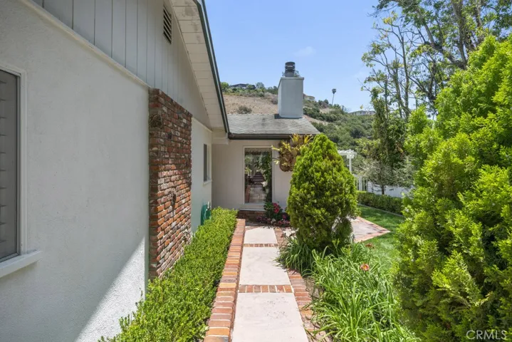 This walk leads to your quiet, serene oasis from the hectic life "out there"