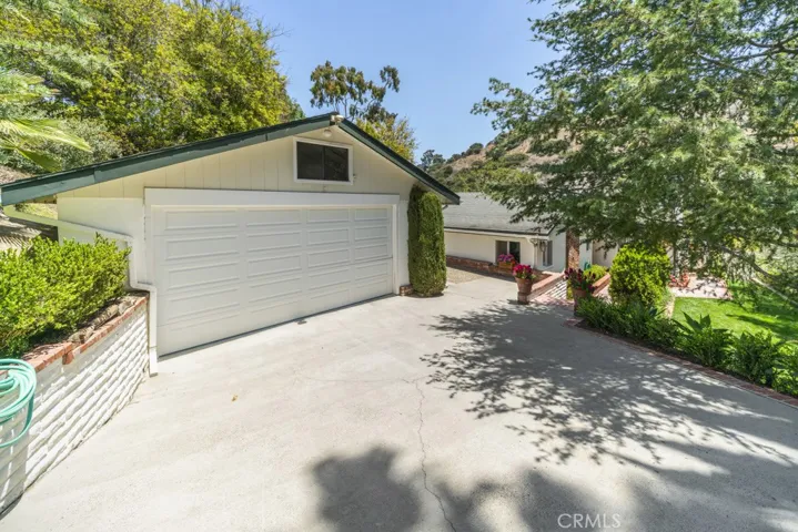Large two car garage